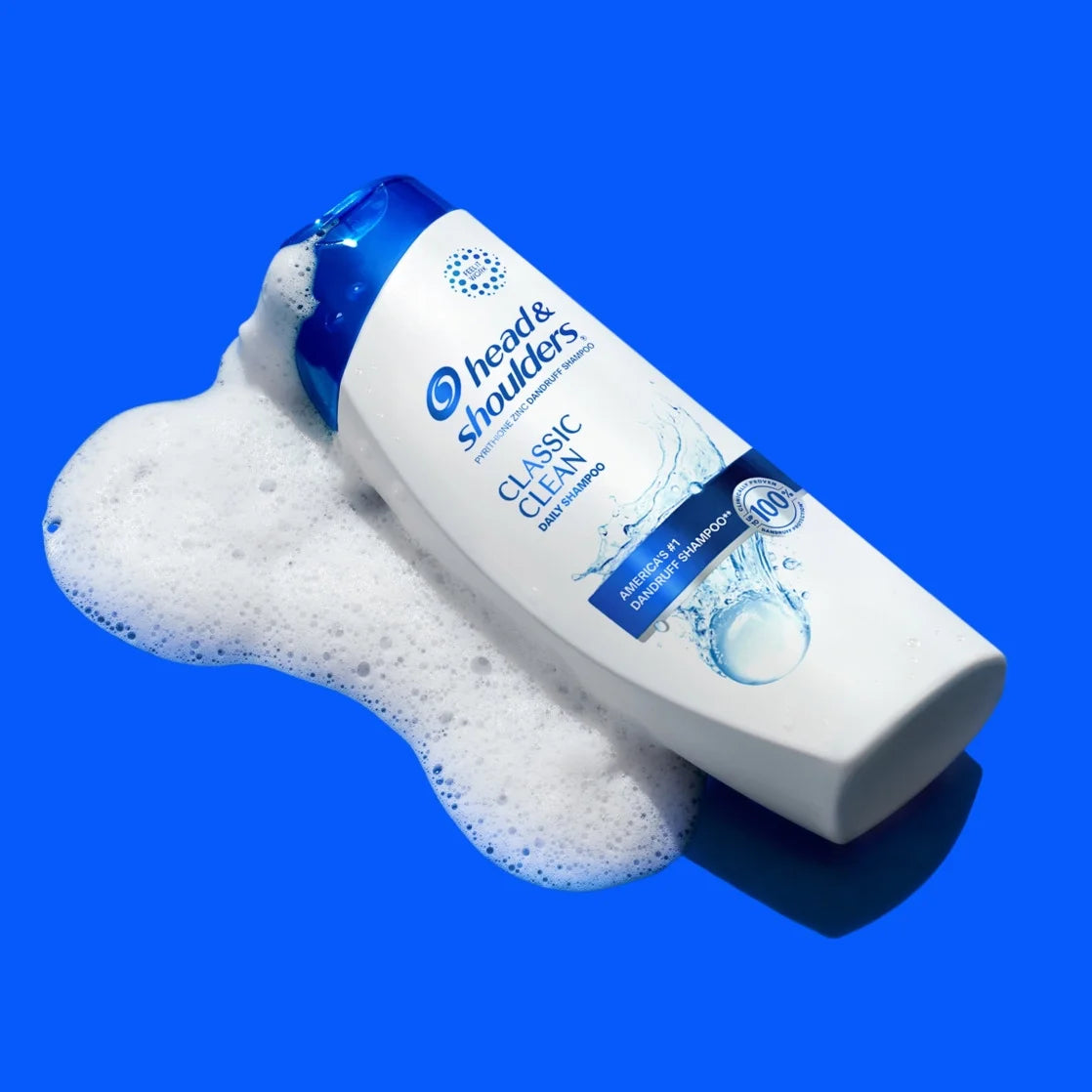 Head and Shoulders Dandruff Shampoo, Classic Clean, Travel Size, 3 Fl Oz