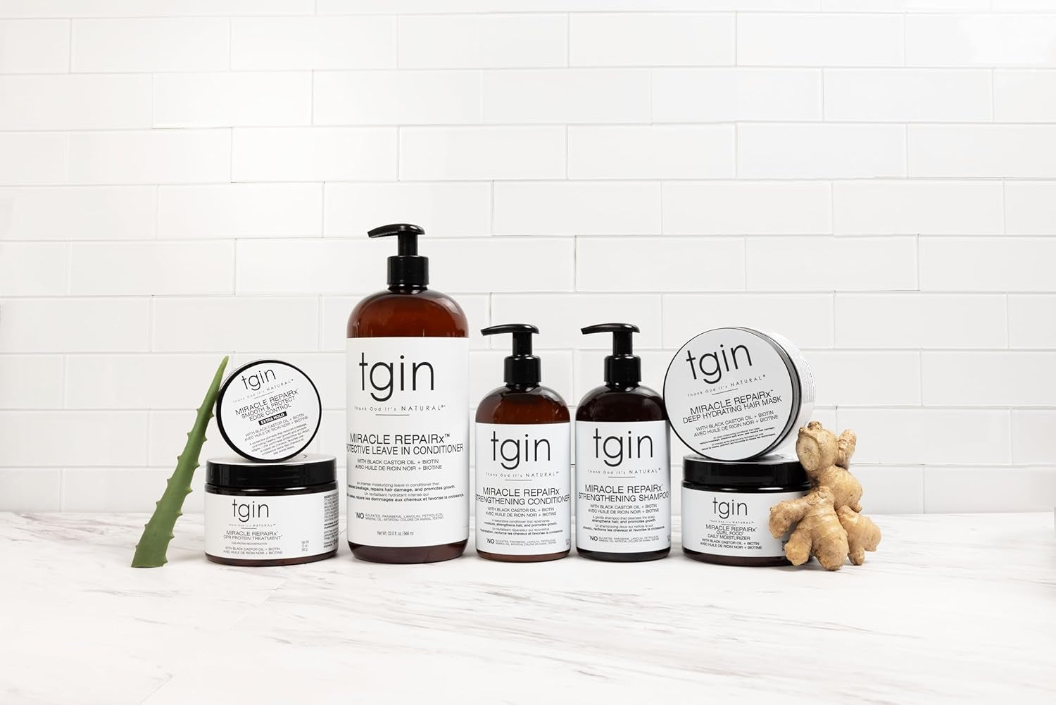 Tgin  Miracle Repair Protective Leave in Conditioner 384Ml
