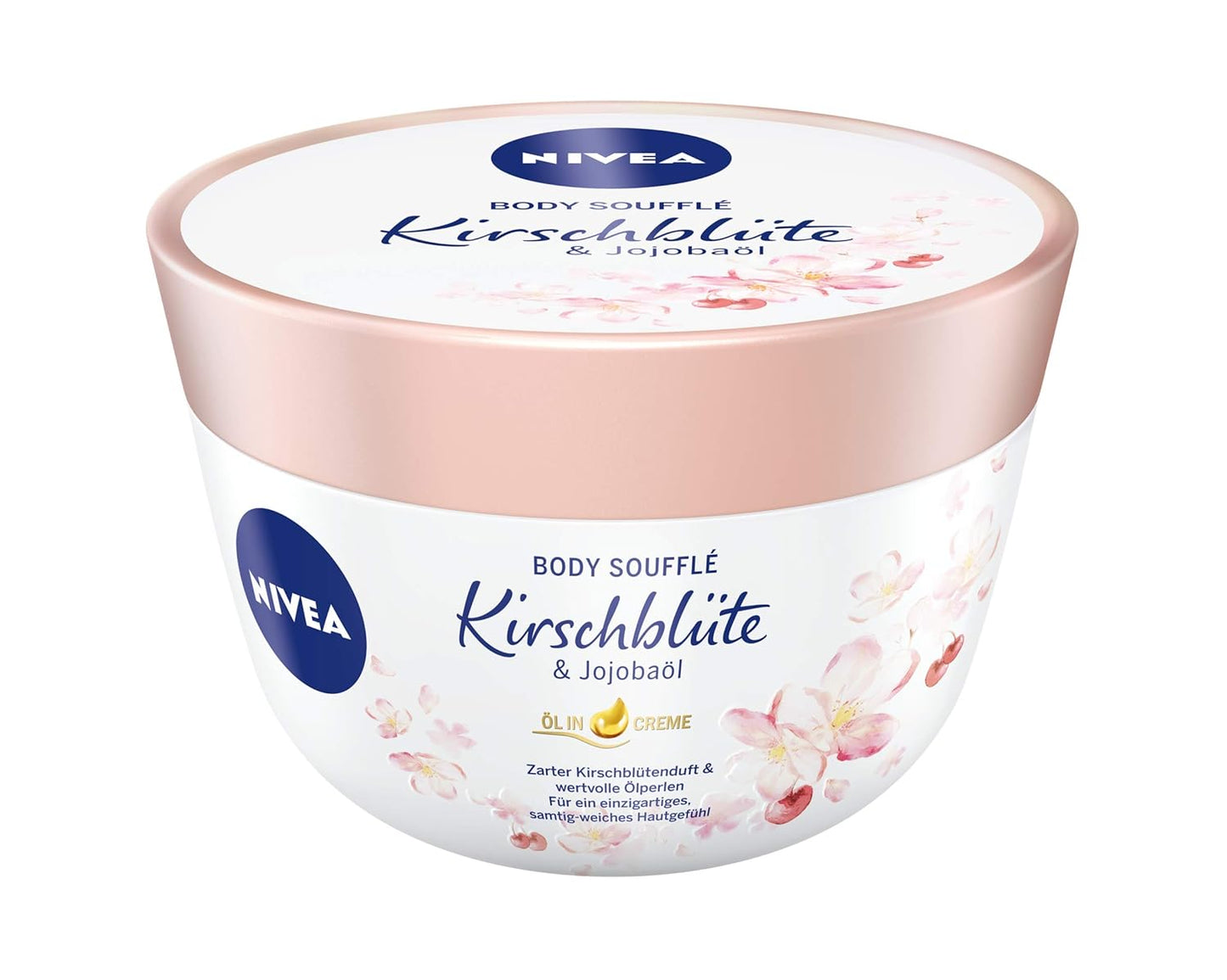 NIVEA Body Soufflé Kokosnuss & Monoi Öl (200 Ml), Körperpflege Für 24H Feuchtigkeit, Lotion Für Trockene Und Sehr Trockene Haut