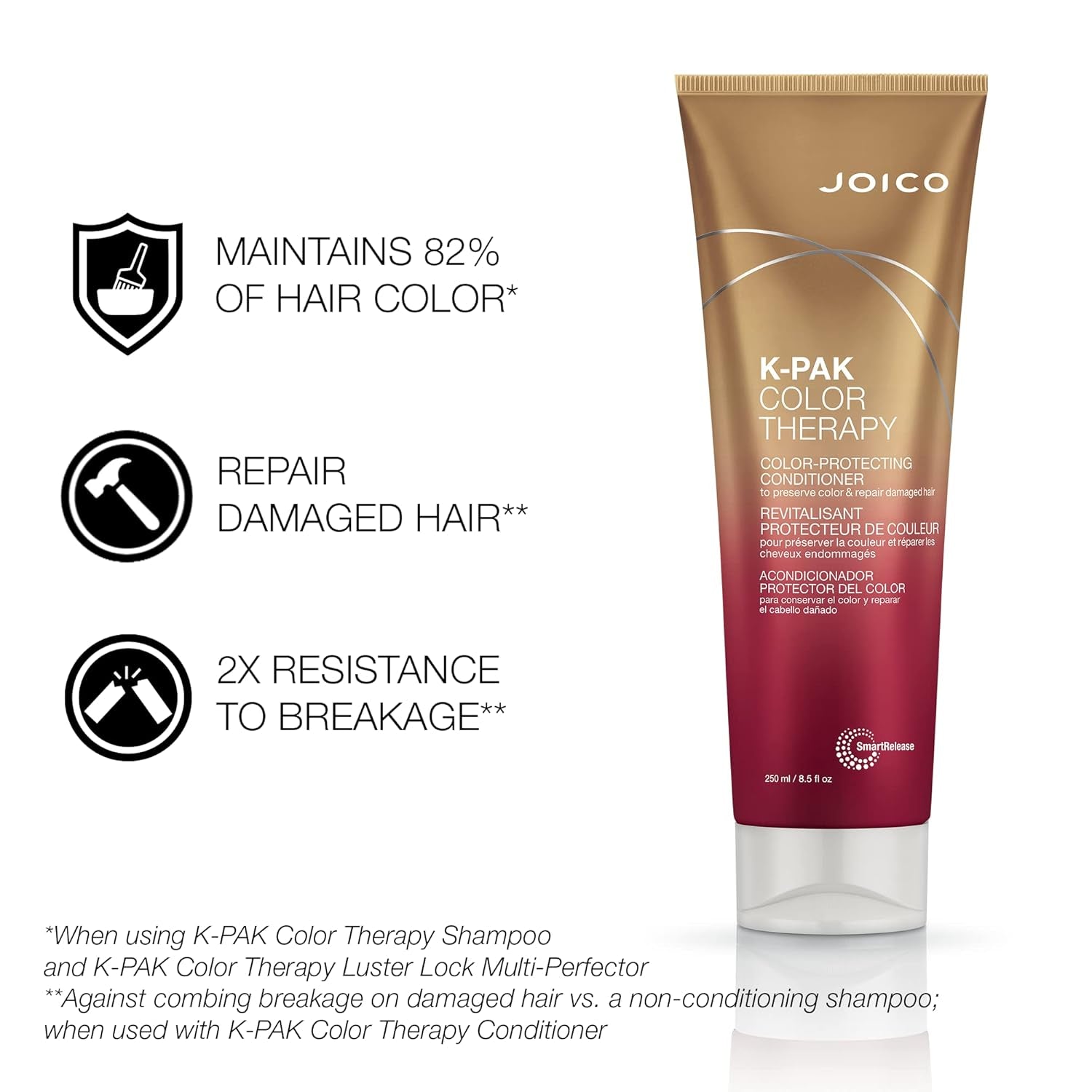 K-Pak Color Therapy Shampoo and Conditioner 10.1Oz Duo by